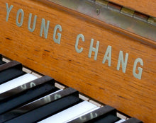 Load image into Gallery viewer, Young Chang U109 Upright Piano in Teak Cabinet