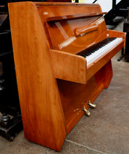 Load image into Gallery viewer,  - SOLD - Zender Compact Upright Piano in Teak Cabinet