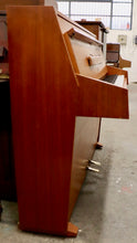 Load image into Gallery viewer,  - SOLD - Zender Upright Piano in Teak Cabinet